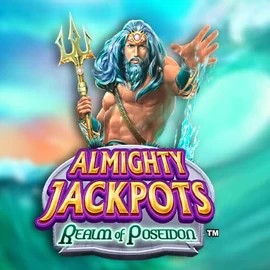 Almighty Jackpots – Realm of Poseidon logo by Novomatic at WinMega Casino