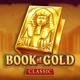 Book of Gold Classic slot logo by Playson at WinMega CasinoBook of Gold Classic