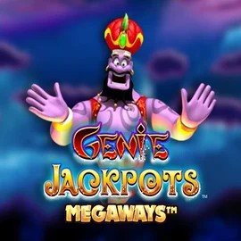 Genie Jackpots Megaways logo by Blueprint Gaming WinMega Casino