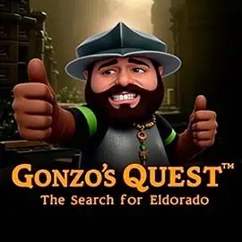 Gonzo's Quest slot logo by NetEnt at WinMega CasinoGonzo's Quest