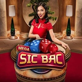 Mega Sic Bac slot logo by Pragmatic Play at WinMega Casino