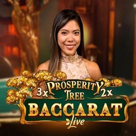 Prosperity Tree Baccarat slot visual from Evolution available on winmegaa.nl
